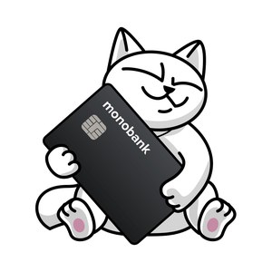 mono кіт — маскот monobank